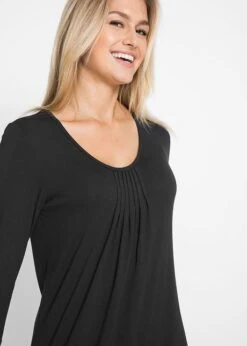 Robe Longue Légèrement Trapèze En Viscose, Manches 3/4 -Venus Mode Winkel 18343401 S6Wm1LoA