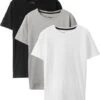 Lot De 3 T-shirts Basiques Enfant En Coton