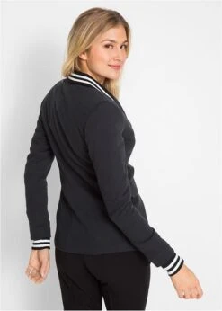 Blazer En Jersey Coton à Détails Rayés 10 Blazer En Jersey Coton à Détails Rayés -Venus Mode Winkel 18356681 SAOLe1zW