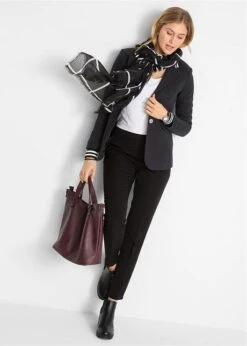 Blazer En Jersey Coton à Détails Rayés 11 Blazer En Jersey Coton à Détails Rayés -Venus Mode Winkel 18356684 O6lxx2V2