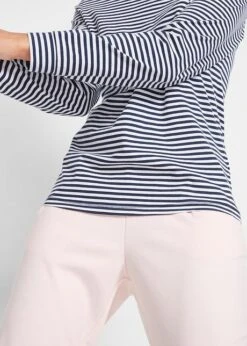 T-shirt Coton Rayé, Manches Longues 14 T-shirt Coton Rayé, Manches Longues -Venus Mode Winkel 18370981 oephokV3