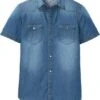 Chemise Manches Courtes En Jean, Slim Fit 2 Chemise Manches Courtes En Jean, Slim Fit -Venus Mode Winkel 19011815 sVQCJYDa