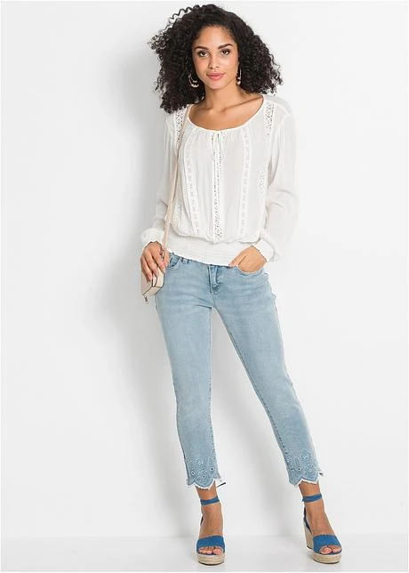 Blouse Avec Dentelle Au Crochet 6 Blouse Avec Dentelle Au Crochet - Afbeelding 4