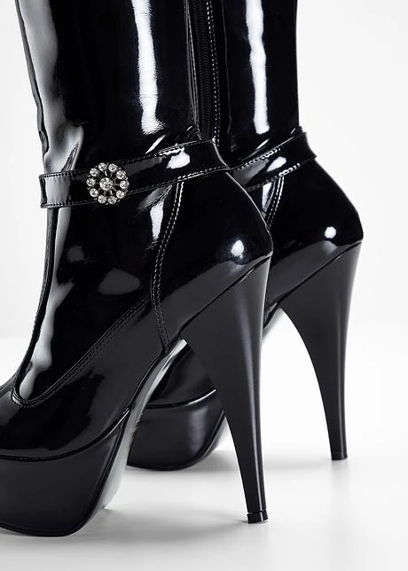 Cuissardes Vernies à Plateau 6 Cuissardes Vernies à Plateau - Afbeelding 4