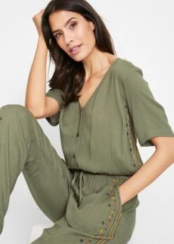 Combinaison Imprimée En Crêpe -Venus Mode Winkel 19081356 AjSYayli