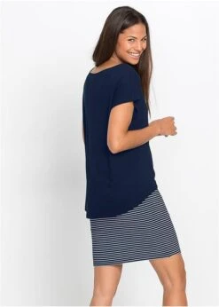 Rainbow Robe En Jersey Avec Jupe Rayée 11 Rainbow Robe En Jersey Avec Jupe Rayée -Venus Mode Winkel 19088513 IRQwzDwS