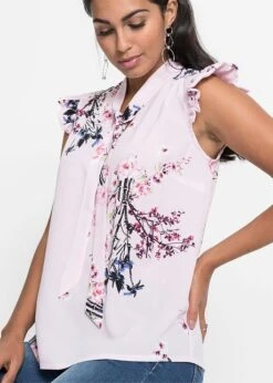 Blouse Imprimée Sans Manches à Lavallière -Venus Mode Winkel 19104884 4kPEHf6V