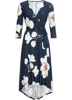 Robe Courte-longue Avec Ceinture à Nouer