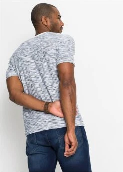 T-shirt à Col Henley, Manches Courtes 11 T-shirt à Col Henley, Manches Courtes -Venus Mode Winkel 19120625 LyQS6Pgw