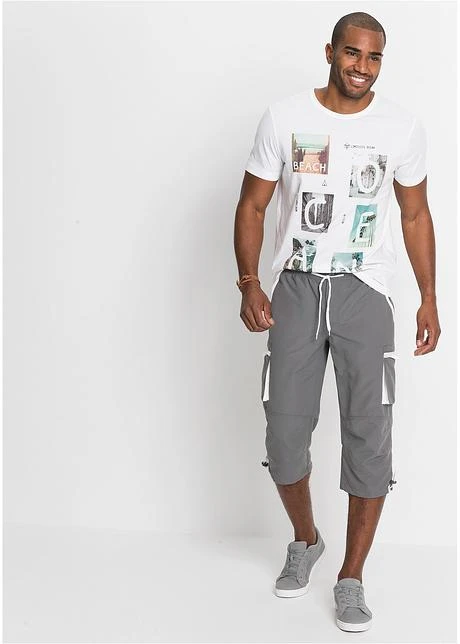 Pantalon 3/4 à Enfiler En Microfibre 6 Pantalon 3/4 à Enfiler En Microfibre - Afbeelding 4