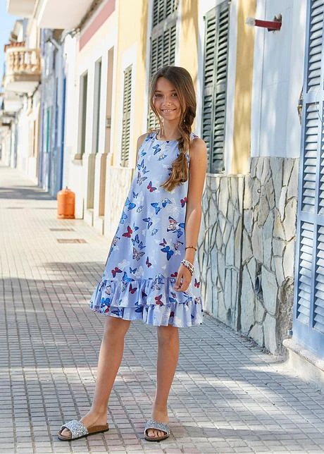 Robe à Volant Fille 8 Robe à Volant Fille - Afbeelding 6