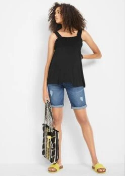 Bermuda En Jean De Grossesse -Venus Mode Winkel 19126513 egEpU6fR