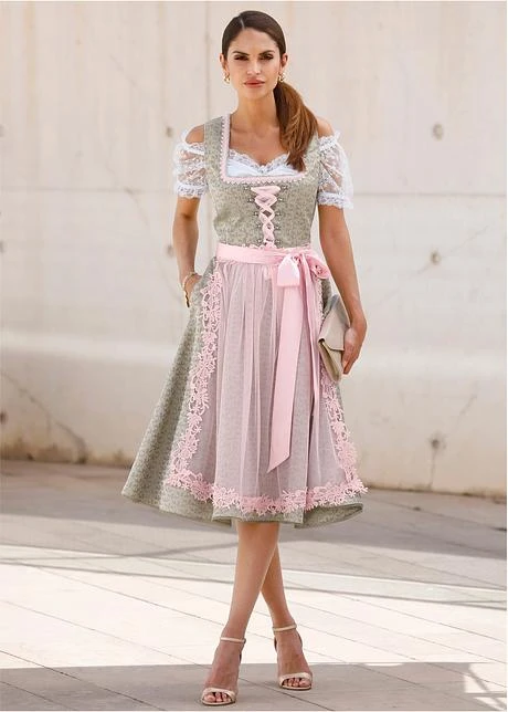 Dirndl Avec Perles (Ens. 2 Pces.) 9 Dirndl Avec Perles (Ens. 2 Pces.) - Afbeelding 7