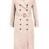 Trench-coat Long Ceinturé à La Taille -Venus Mode Winkel 19153932 beCwbMMS