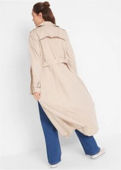 Trench-coat Long Ceinturé à La Taille -Venus Mode Winkel 19157783 qUwLKXb5
