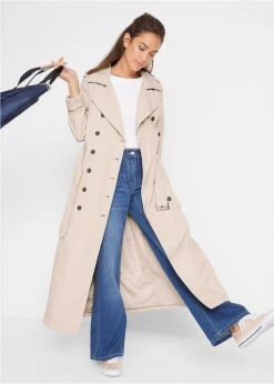 Trench-coat Long Ceinturé à La Taille -Venus Mode Winkel 19157800 ERUXT6V8