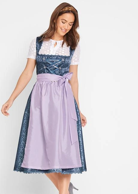 Dirndl Avec Tablier (Ens. 2 Pces.) 4 Dirndl Avec Tablier (Ens. 2 Pces.) - Afbeelding 2
