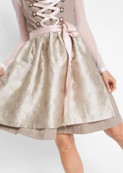 Dirndl à Col Montant, Longueur Genou (Ens. 2 Pces.) -Venus Mode Winkel 19161041 FFLupKpe