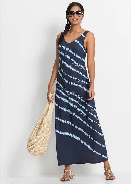 Robe Longue Effet Batik 6 Robe Longue Effet Batik - Afbeelding 4