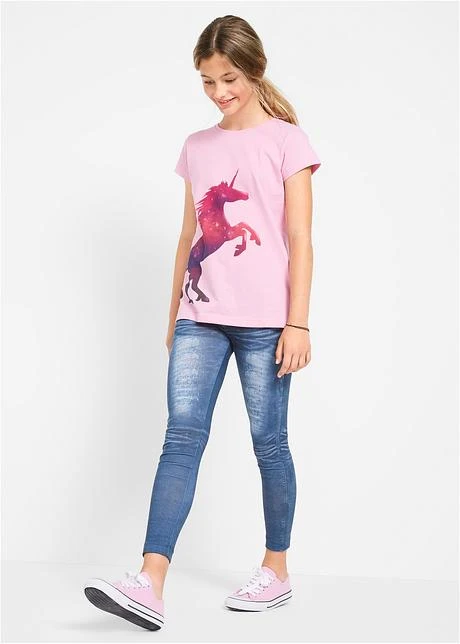 Legging Fille Imprimé Jean 6 Legging Fille Imprimé Jean - Afbeelding 4