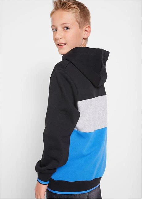 Sweat-shirt Garçon à Capuche Style Color Block 5 Sweat-shirt Garçon à Capuche Style Color Block - Afbeelding 3
