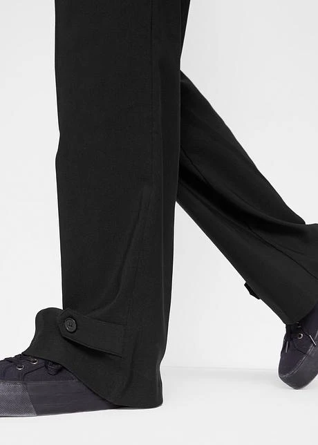 Pantalon Extensible En Bengaline Avec Taille Réglable, Straight 8 Pantalon Extensible En Bengaline Avec Taille Réglable, Straight - Afbeelding 6