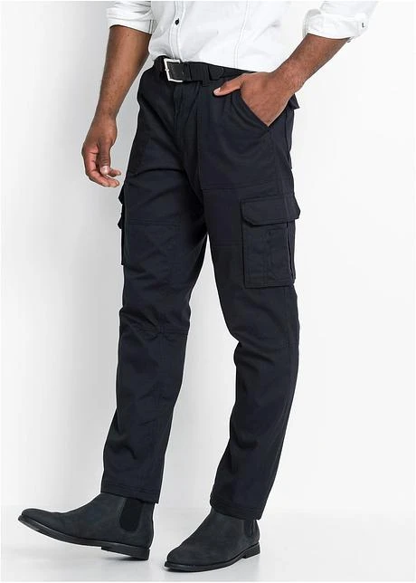 Pantalon Cargo Thermo Avec Traitement Teflon, Loose Fit, Straight 4 Pantalon Cargo Thermo Avec Traitement Teflon, Loose Fit, Straight - Afbeelding 2