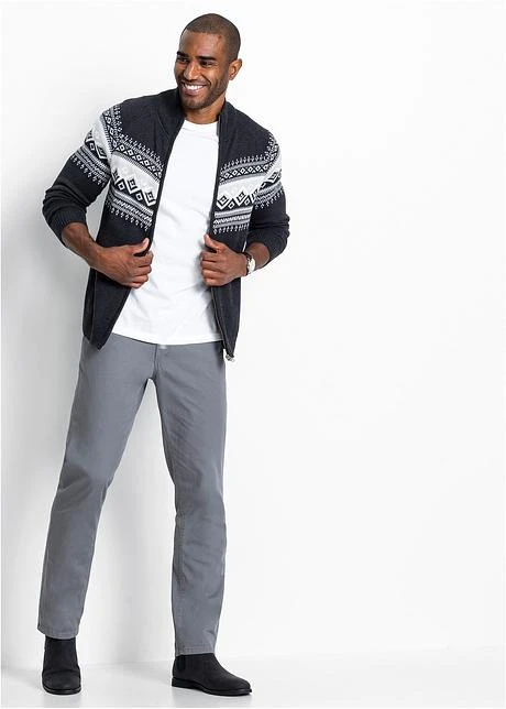 Gilet En Maille à Motif Norvégien 6 Gilet En Maille à Motif Norvégien - Afbeelding 4