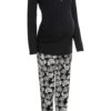 Pyjama De Grossesse/d'allaitement En Coton -Venus Mode Winkel 19227765 TlA9Rqhm