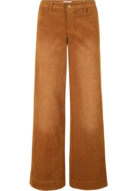 Pantalon En Velours Côtelé Extensible, Wide 10 Pantalon En Velours Côtelé Extensible, Wide - Afbeelding 8