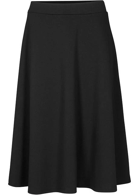 Jupe En Punto Di Roma Qui Tombe Au-dessous Du Genou 3 Jupe En Punto Di Roma Qui Tombe Au-dessous Du Genou