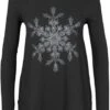T-shirt Manches Longues Coton à Imprimé Flocon De Neige Métallique 2 T-shirt Manches Longues Coton à Imprimé Flocon De Neige Métallique -Venus Mode Winkel 19262757 Nxy4DETu