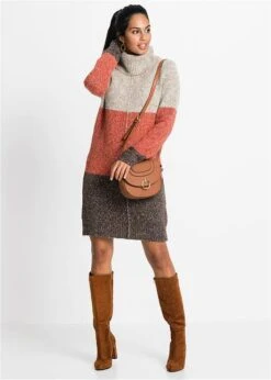 Robe En Maille à Col Roulé -Venus Mode Winkel 19263775 iO05l7sq