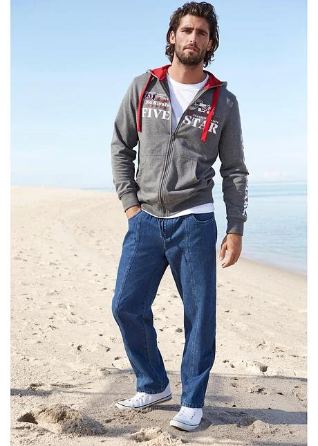 Pantalon Taille Extensible Classic Fit, Straight 9 Pantalon Taille Extensible Classic Fit, Straight - Afbeelding 7