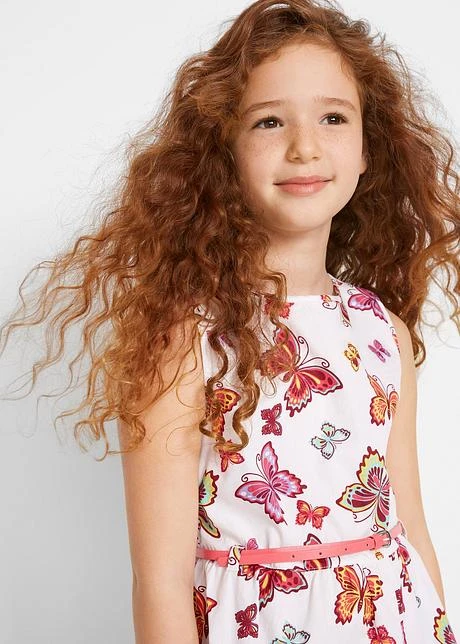 Robe Fille + Ceinture + Boléro Fille (Ens. 3 Pces.) 7 Robe Fille + Ceinture + Boléro Fille (Ens. 3 Pces.) - Afbeelding 5