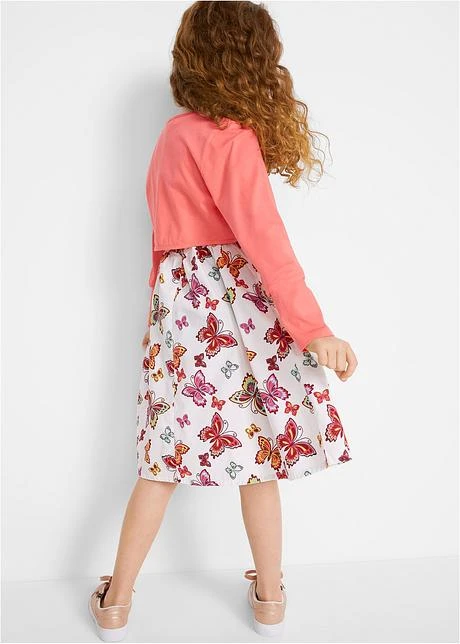 Robe Fille + Ceinture + Boléro Fille (Ens. 3 Pces.) 5 Robe Fille + Ceinture + Boléro Fille (Ens. 3 Pces.) - Afbeelding 3