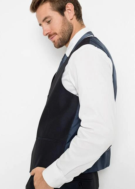 Costume 4 Pièces : Veste, Pantalon, Gilet, Cravate 8 Costume 4 Pièces : Veste, Pantalon, Gilet, Cravate - Afbeelding 6