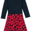 Robe Fille En Jersey De Coton, Manches 3/4 2 Robe Fille En Jersey De Coton, Manches 3/4 -Venus Mode Winkel 19338939 v10h71uw