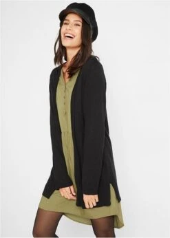 Cardigan Léger En Maille Coton Avec Fentes 11 Cardigan Léger En Maille Coton Avec Fentes -Venus Mode Winkel 19351239 ypqisw5B