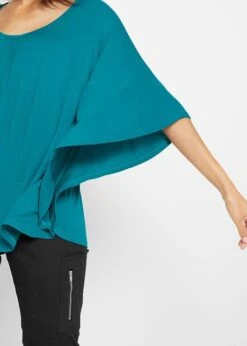 T-shirt En Viscose à Manches Chauve-souris Et Col Rond -Venus Mode Winkel 19354699 obQ3JhQm