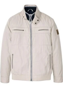 Veste De Mi-saison Ă Col Montant