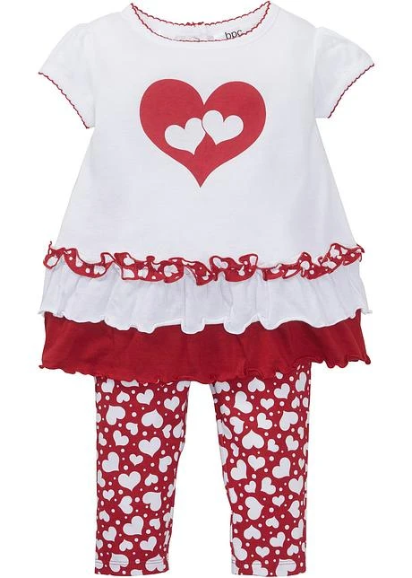T-shirt Bébé+ Legging (Ens. 2 Pces.) Coton 3 T-shirt Bébé+ Legging (Ens. 2 Pces.) Coton