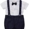 Chemise Bébé + Nœud Papillon + Short (Ens. 3 Pces)
