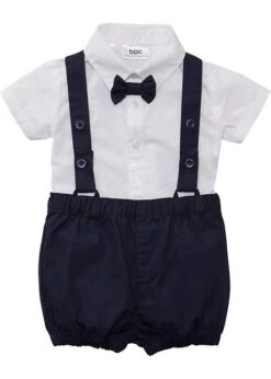 Chemise Bébé + Nœud Papillon + Short (Ens. 3 Pces)