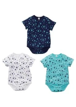 Lot De 3 Bodies Bébé Manches Courtes En Coton -Venus Mode Winkel 19366233 rHEWDTzr