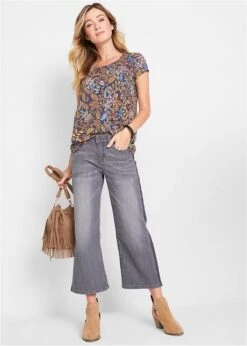 T-shirt Coton Imprimé, Manches Courtes -Venus Mode Winkel 19370672 ODBhZQth