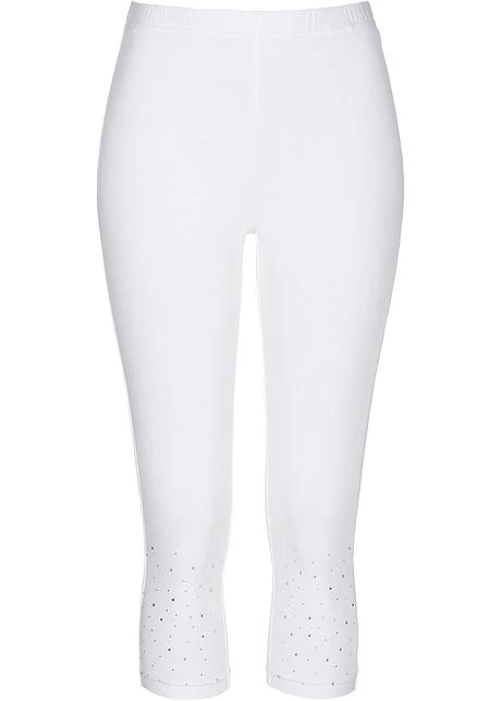 Legging Corsaire Avec Pierres Brillantes 3 Legging Corsaire Avec Pierres Brillantes