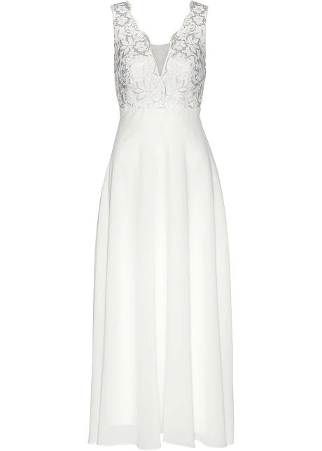 Robe En Crêpe Avec Sequins Brodées 10 Robe En Crêpe Avec Sequins Brodées - Afbeelding 8