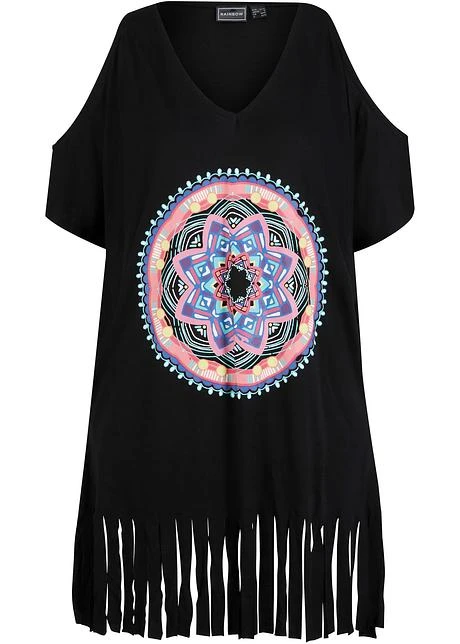 Rainbow Robe à épaules Dénudées 3 Rainbow Robe à épaules Dénudées