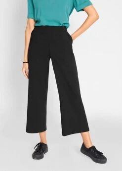 Jupe-culotte En Bengaline Avec Taille Large élastique -Venus Mode Winkel 20002988 IizRaFBX